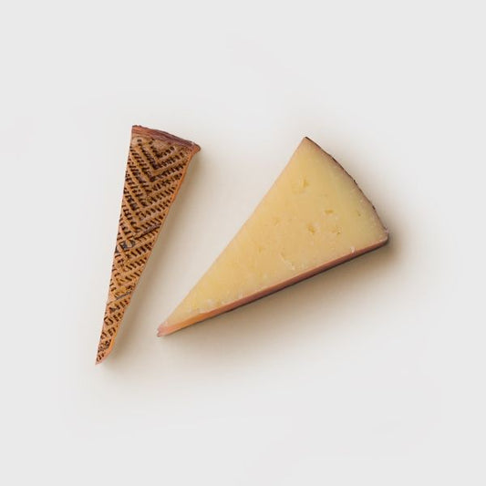 Don Cayo Manchego DOP Spanish Sheep Cheese Slice, Aged 3 Months